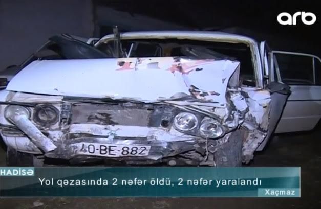 Polis mayorunun öldüyü qəzanın — Videosu