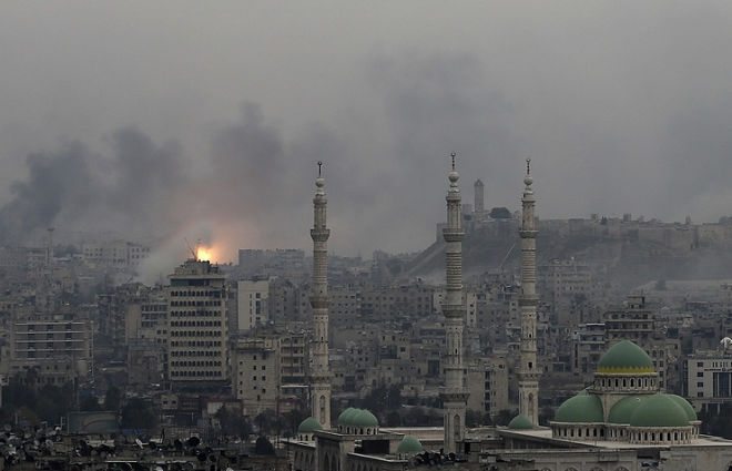 Syrian government forces take 96% of Aleppo