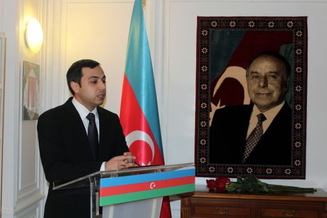 Heydər Əliyev İspaniyada da yad edildi - Foto