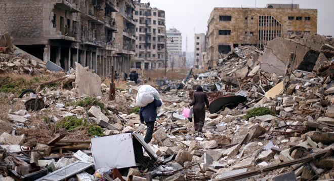Explosion hits Aleppo during liberation festivities