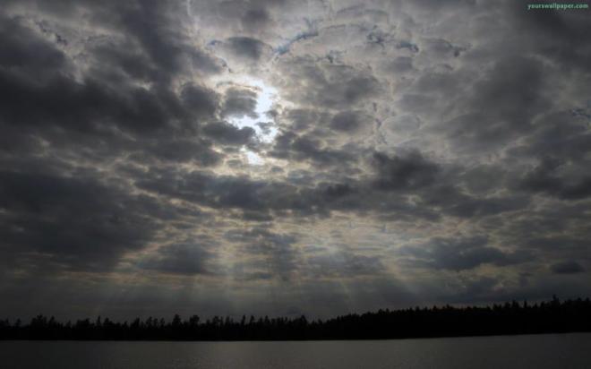 Weather will be gloomy, mostly dry