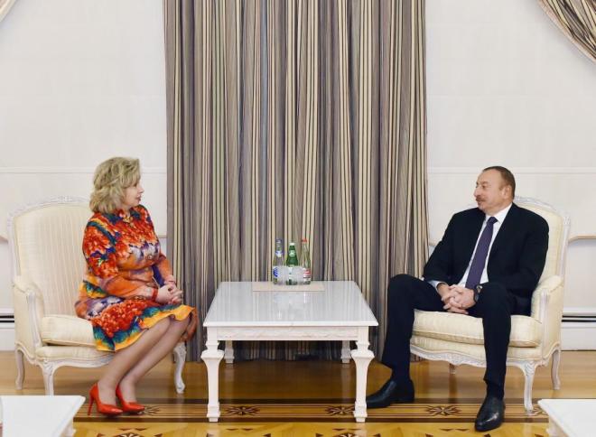 President received Ombudsman of Russia