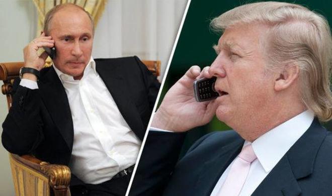 Trump hold a phone call with Putin on Ukraine