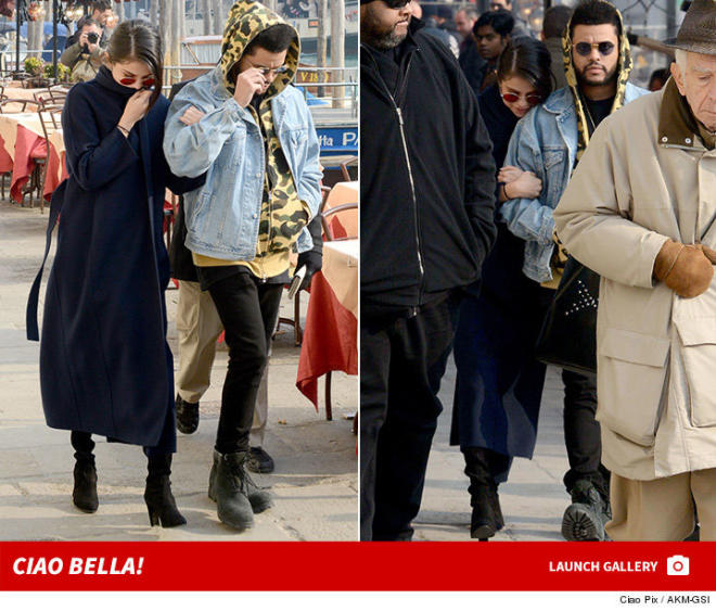 Selena and The Weeknd - Italian style love