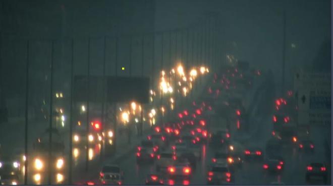 В Баку наблюдаются пробки - Список дорог