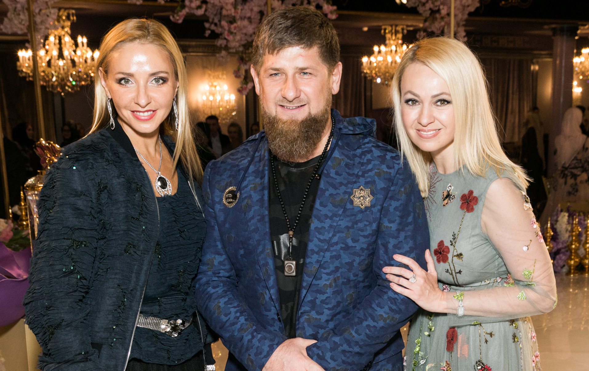 Peskov's spouse danced with Kadyrov - Video