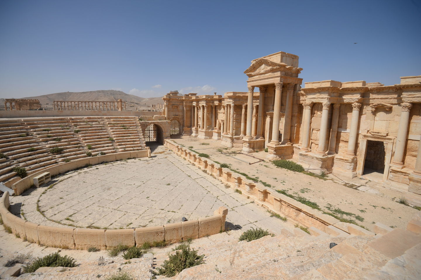 Russian team to clear mines from Syria's Palmyra