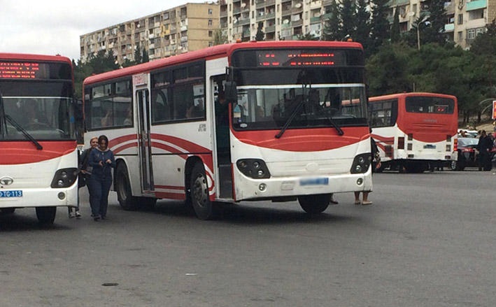Paytaxtda avtobus sürücüsü xuliqanlığa görə həbs edildi