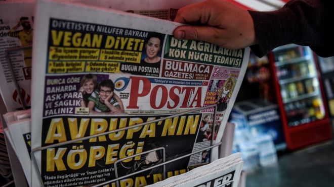 Dutch warn citizens after Erdogan threat