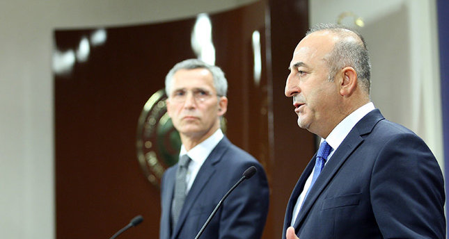 Cavusoglu talked with Stoltenberg and Johnson