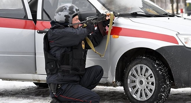 Attacker on Russian Guard garrison detained