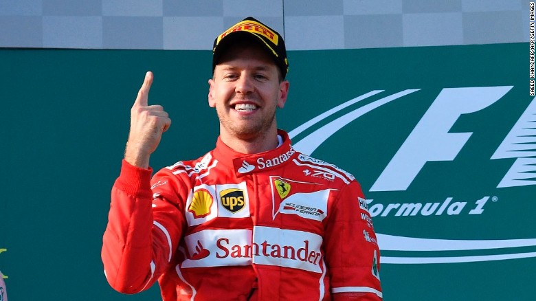 Vettel beats Hamilton in Australian GP