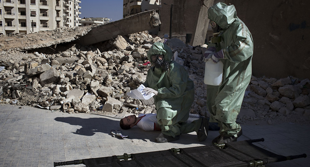 Syrian government sets terms - gas attack