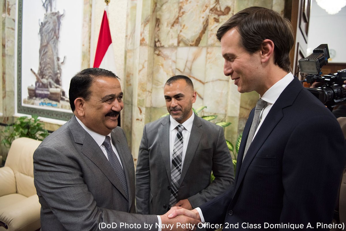Kushner meets with Iraqi leader on future of IS battle