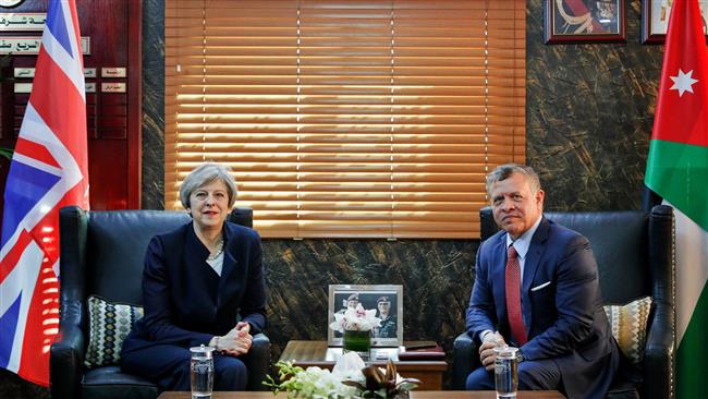 May, King of Jordan discuss terrorism and relations