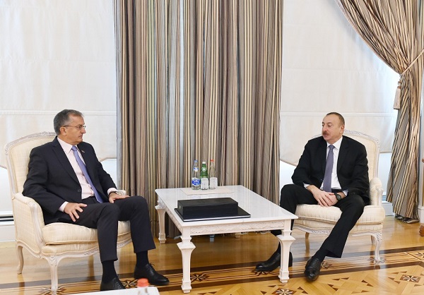 Ilham Aliyev received ambassador of Serbia