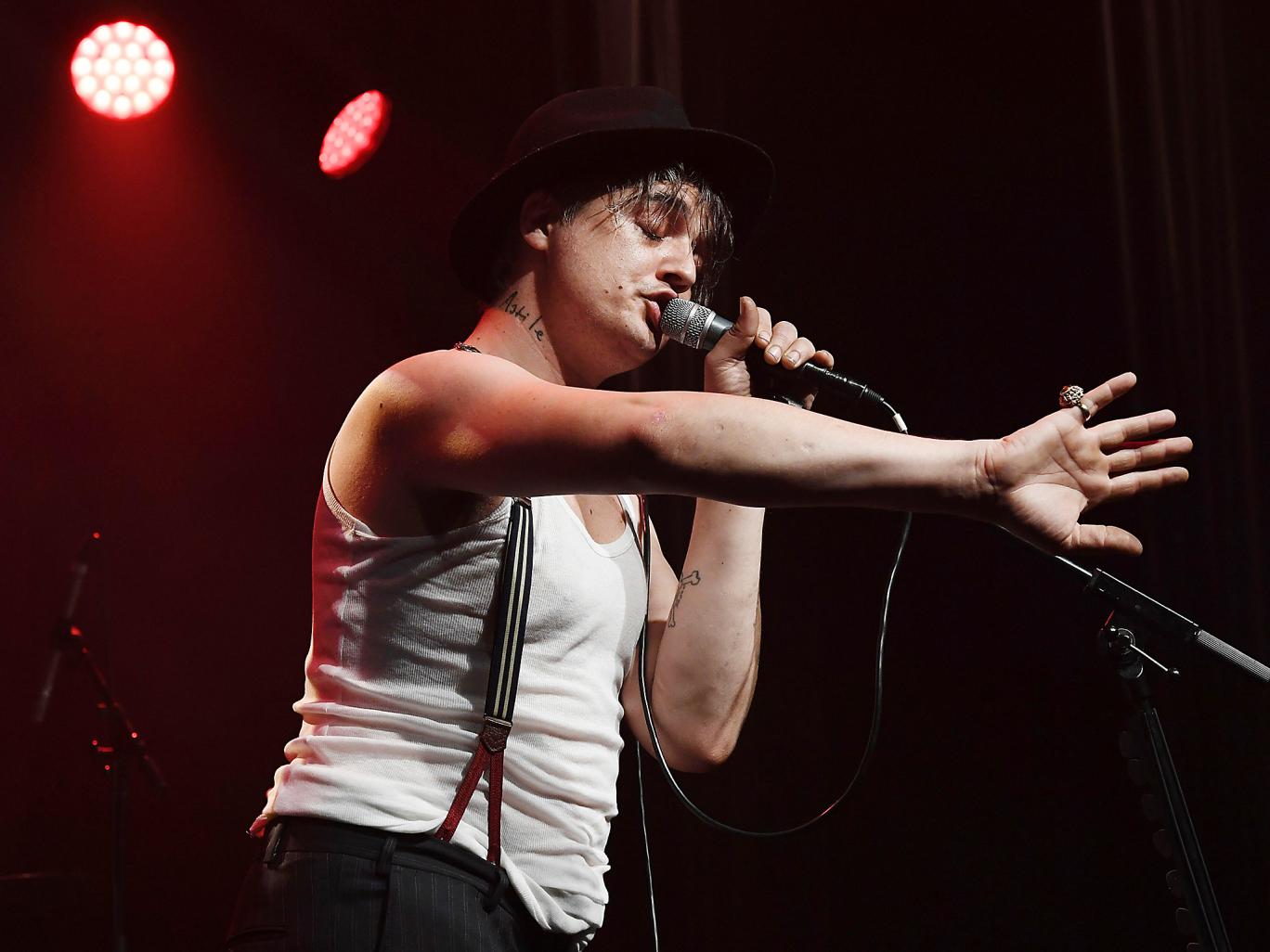 Pete Doherty joins anti-Marine Le Pen rally