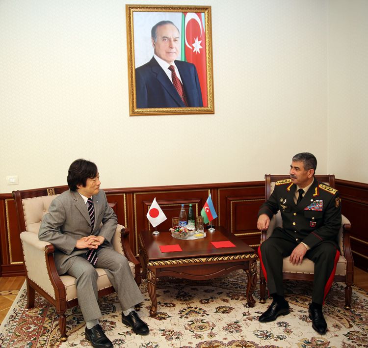 Zakir Hasanov received Japanese ambassador