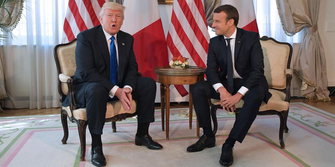 Macron just snubbed Donald Trump in the most perfect way