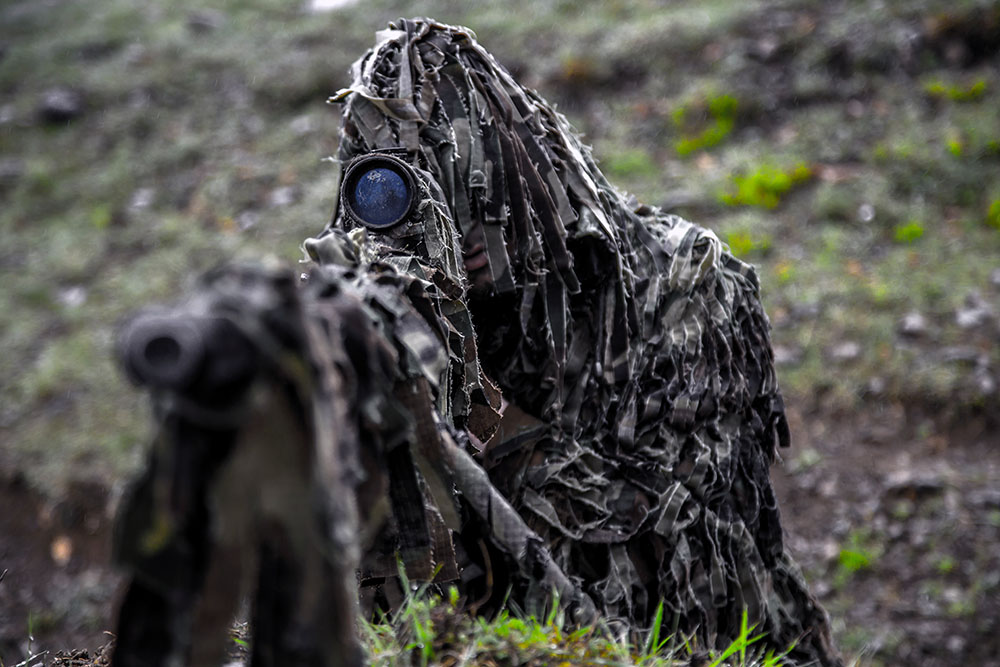 Ukraynada azərbaycanlı snayper öldü - Foto