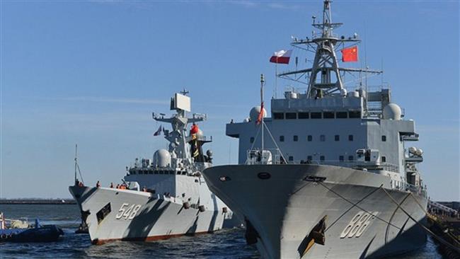 China naval group to berth at Iran port