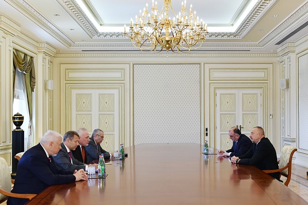 President received OSCE co-chairs