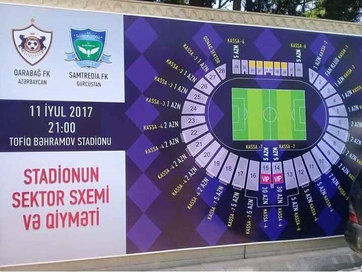 Qarabagh - APOEL match: 25,000 tickets already been sold