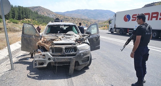 District governor was attacked with bomb