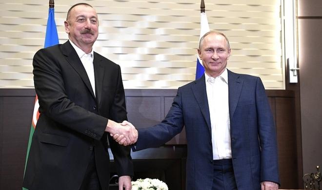 Aliyev congratulates Putin on birthday in phone call