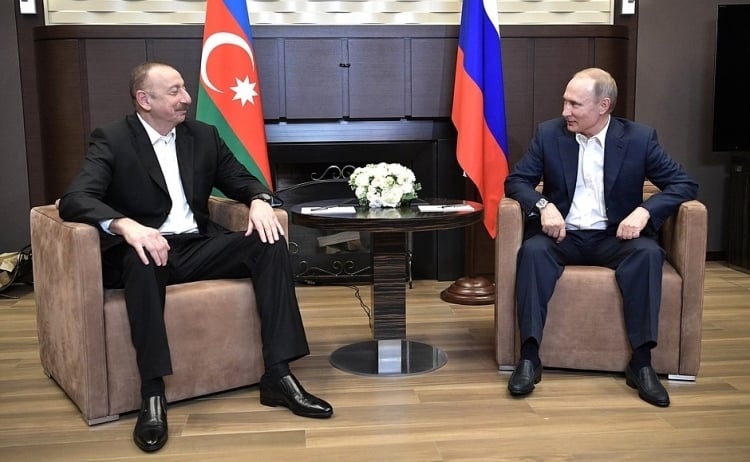 Ilham Aliyev expressed his condolences to Putin