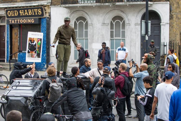 Londonda etiraz aksiyaları başladı - Foto