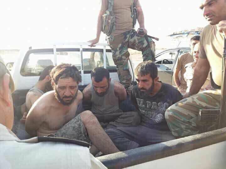 ISIS militants gave up -