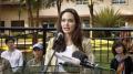 Angelina Jolie visits Kherson as part of charity program