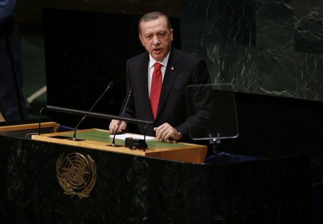 Ərdoğan BMT kürsüsündən çağırış etdi: Fələstini tanıyın!