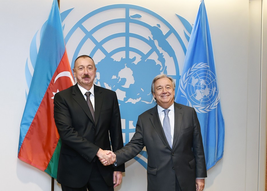 Ilham Aliyev called Antonio Guterres