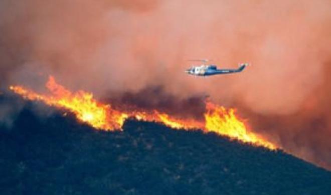 Two firefighting helicopters collide west of Athens -