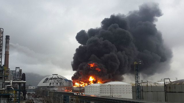 Çində yaşayış məhəlləsində güclü partlayış