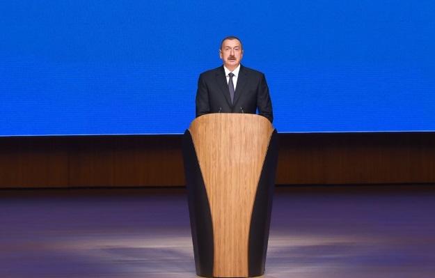 Aliyev condemns Armenian destruction of Azerbaijani cities