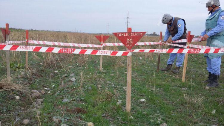 Ağdamda nə qədər ərazi minalardan təmizlənib?
