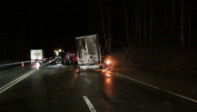 Dəhşətli qəzanın baş vermə anı - Video