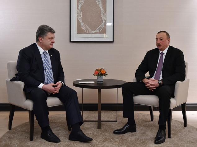 Ilham Aliyev will meet with his Ukranian counterpart