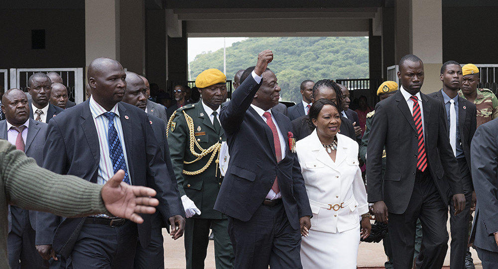 Mnangagwa sworn in as Zimbabwe’s new president
