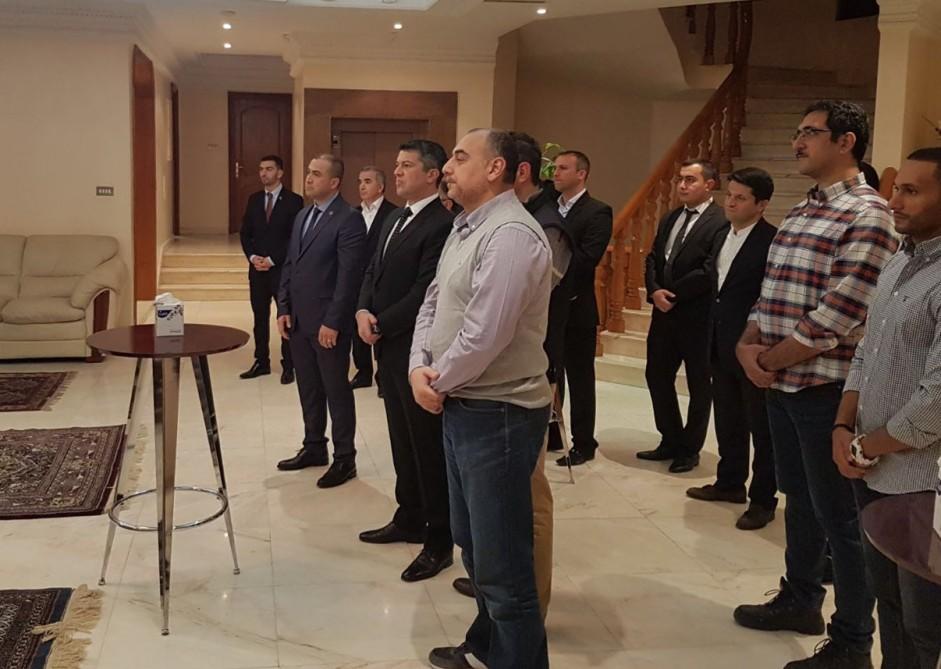 Daha bir ölkədə Heydər Əliyevlə bağlı mərasim... - Foto