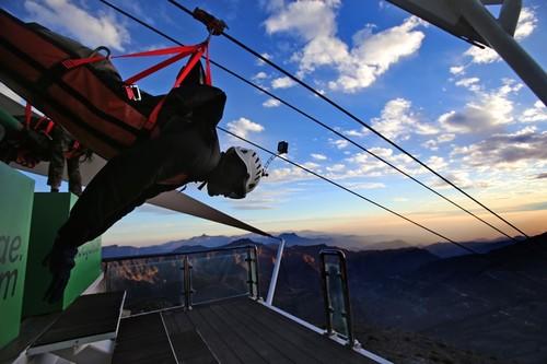 UAE opens world's longest zip line measuring 2.8 km -