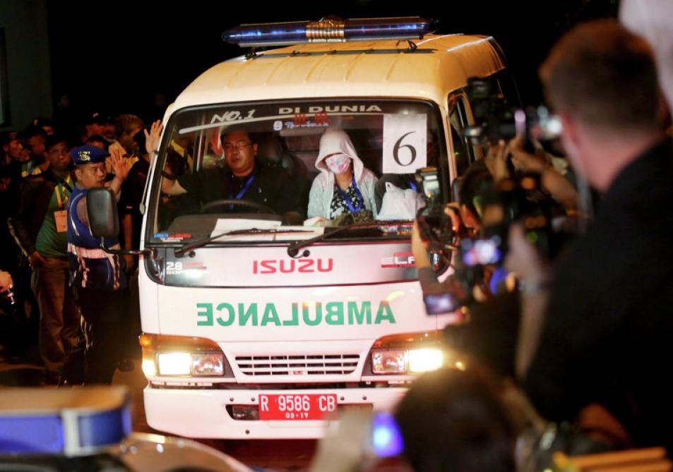 Bomb targets police in Indonesia's second-largest city