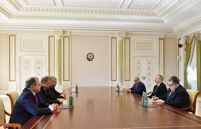 President Ilham Aliyev receives Belarusian deputy PM