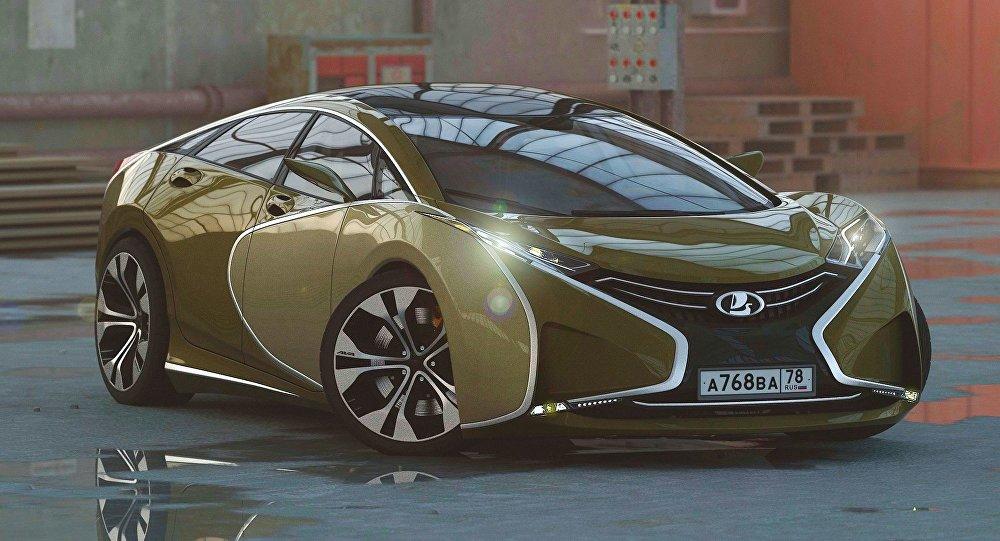 Yeni Lada modeli görənləri heyrətləndirdi - Foto