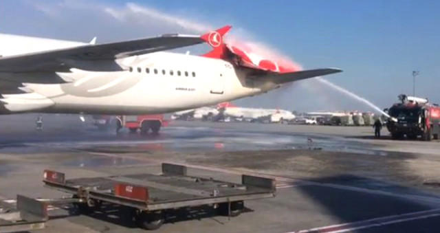Asiana jet crashes into Turkish Airlines plane's tail
