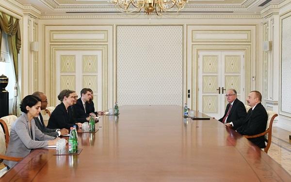 Ilham Aliyev receives U.S. Deputy Assistant Secretary of State