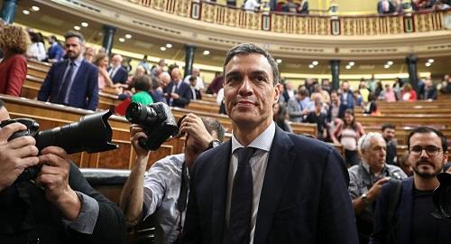 Socialist Sanchez becomes Spain's PM